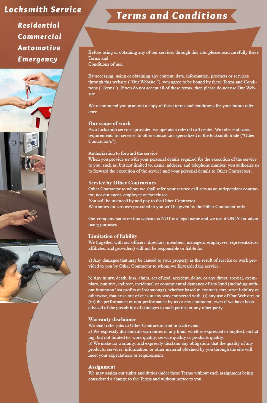 Hillsboro OR Locksmith Store Hillsboro, OR 503-873-6495 - terms-and-condition